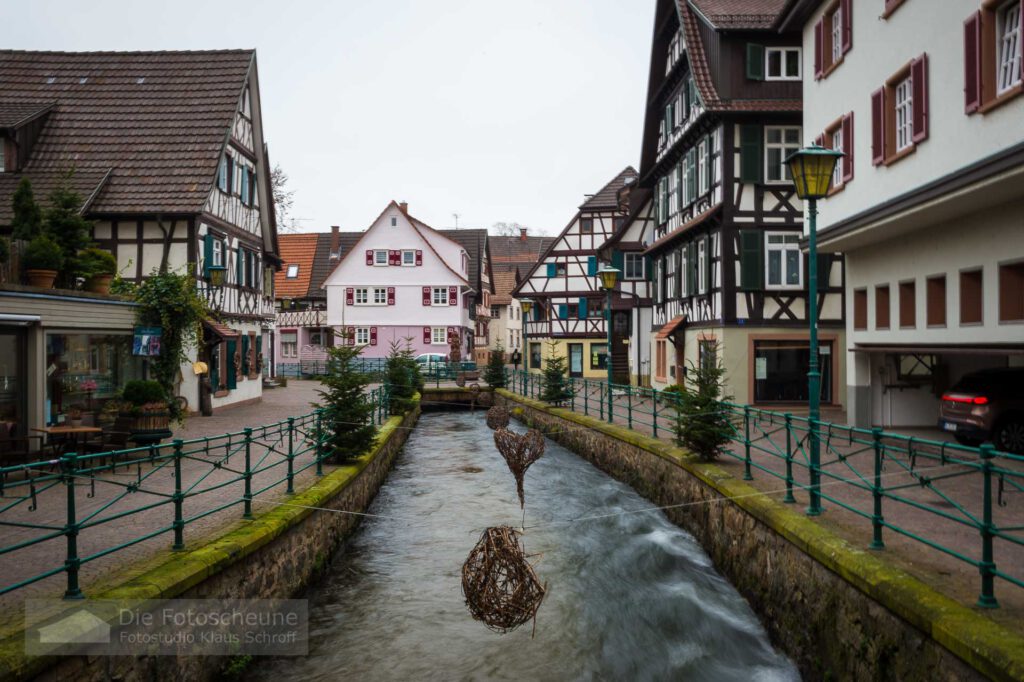 Altstadt von Oberkirch mit Mühlenbach
