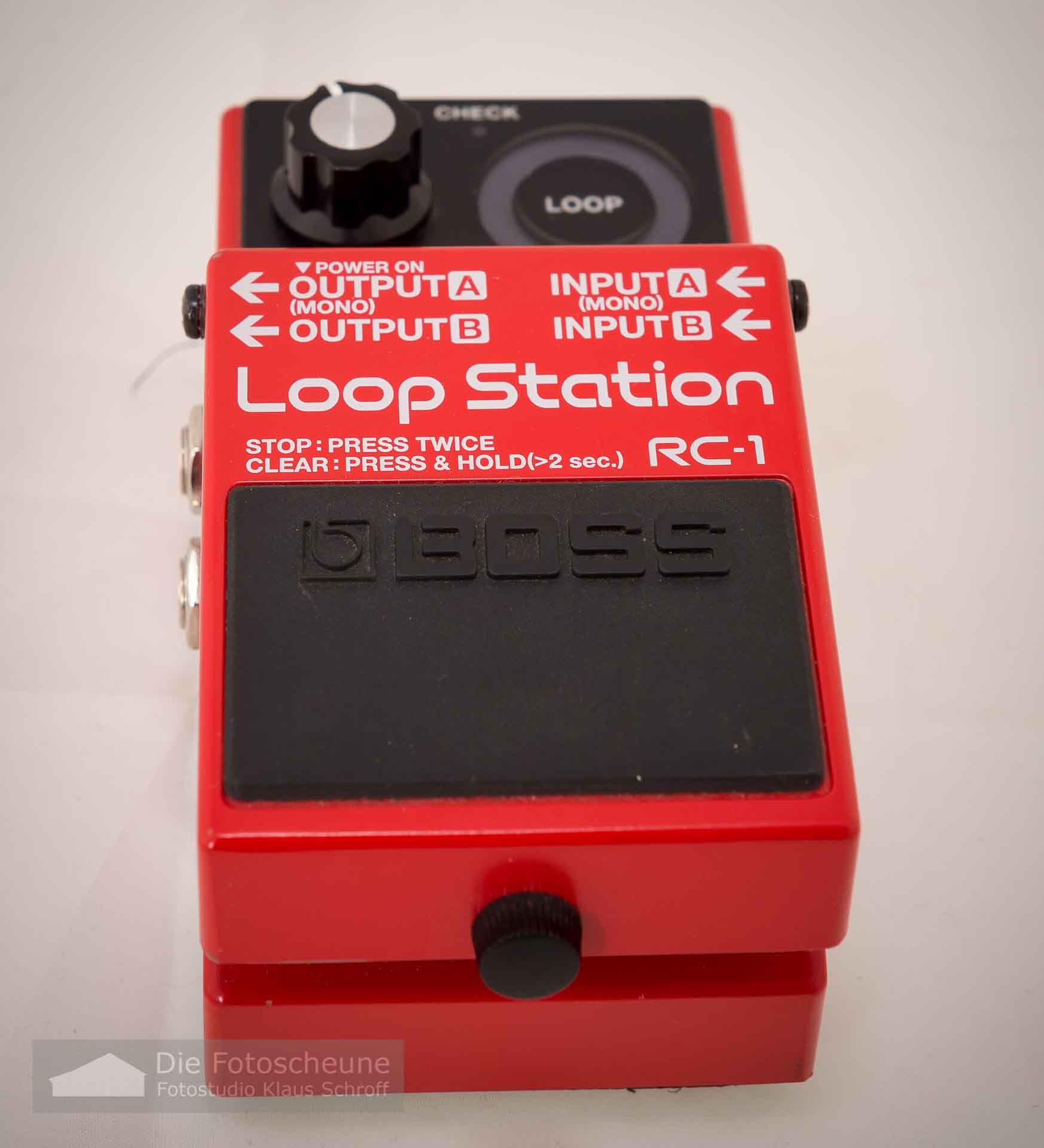 Review Boss Loop Station RC-1 Effektgerät