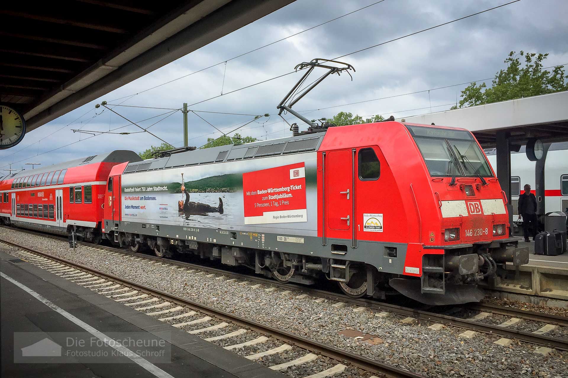 Die Radolfzeller Werbelok in Radolfzell