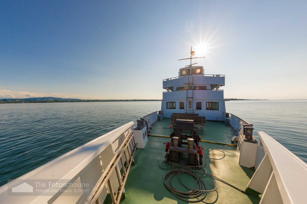 Das Bodenseeschiff Thurgau der SBS