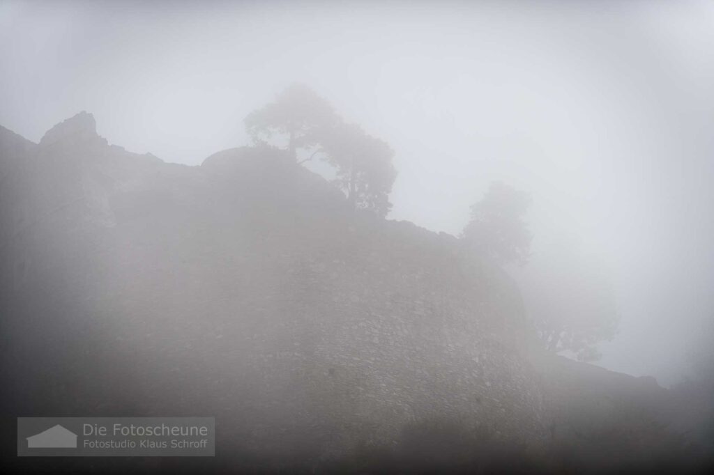 Nebel auf dem Hohentwiel