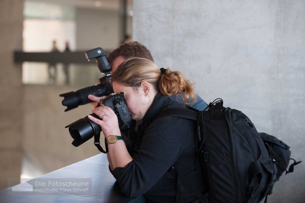 Tanja beim Fotografieren