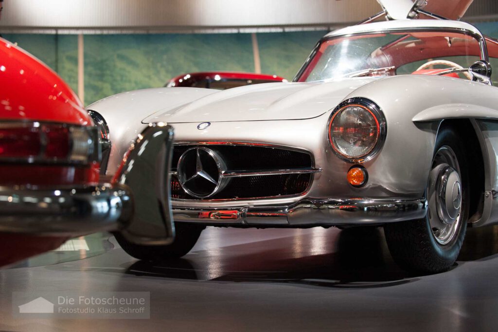 Mercedes SL im Museum