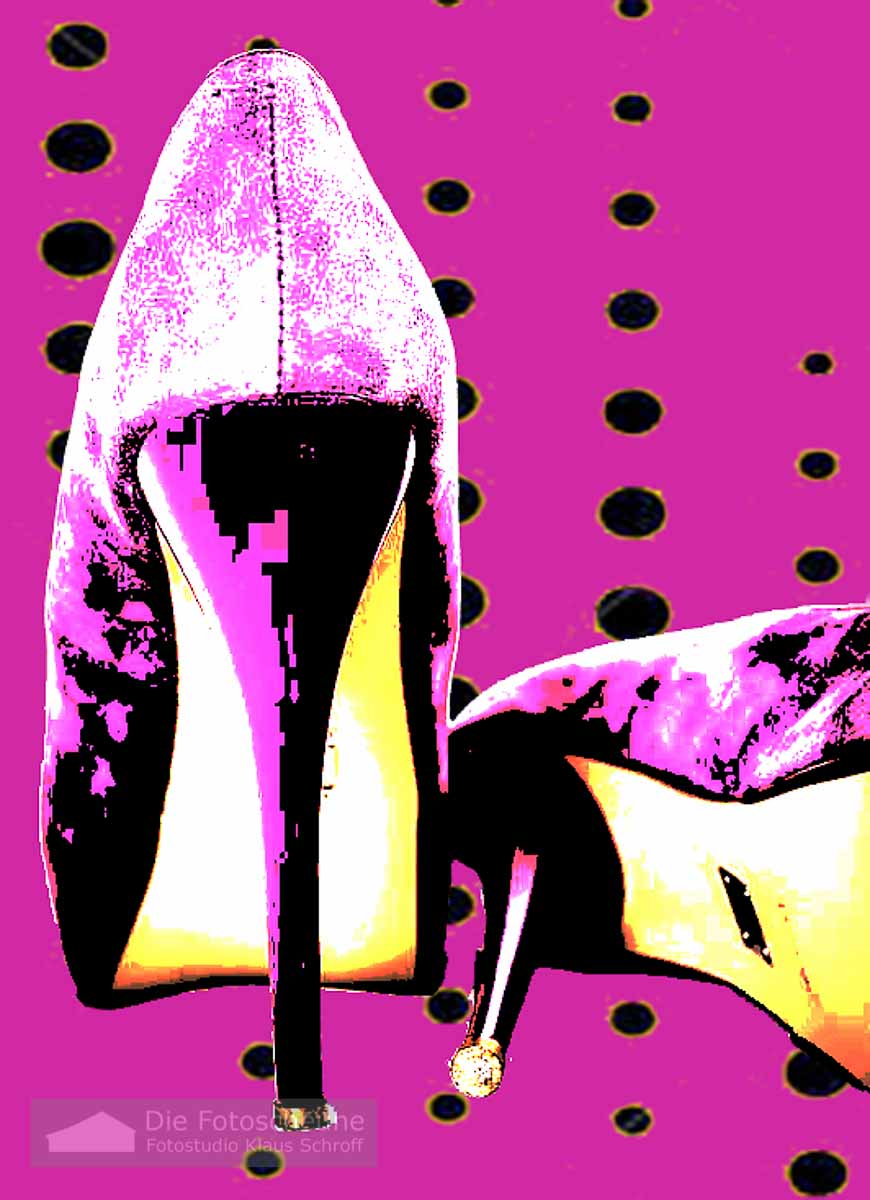 Pop Art mit High Heels