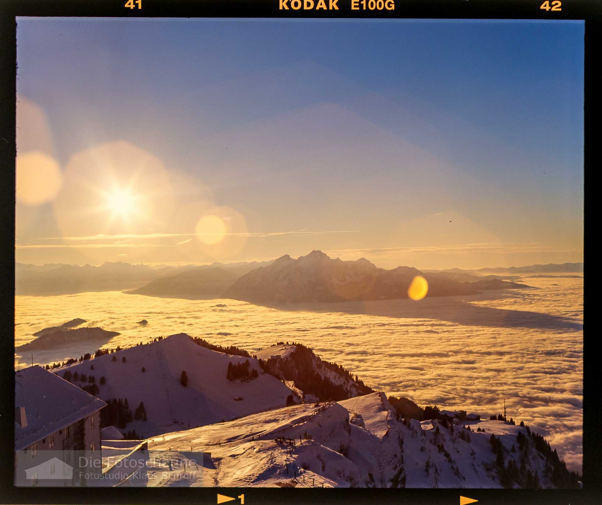 Die Rigi – Bergmassiv in der Zentralschweiz