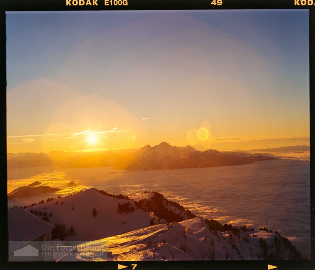 Alpenpanorama vom Rigi