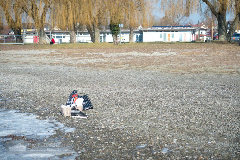 Gnadensee im Winter zum Eislaufen