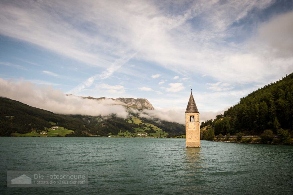 Kirchturm im Reschensee