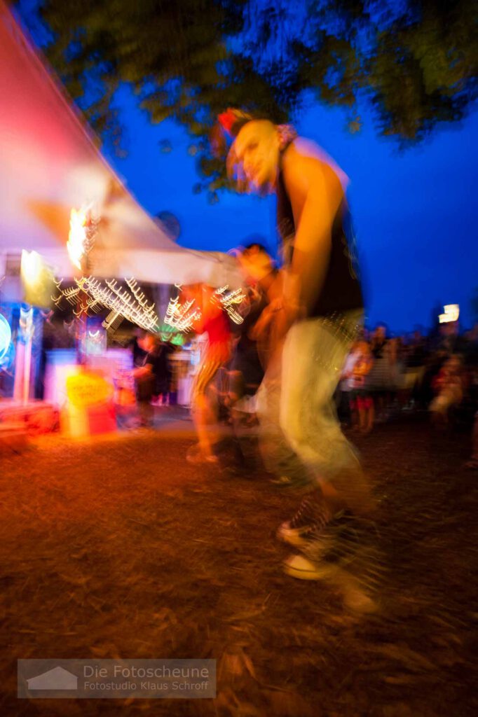 Tanzen beim Konzert in der Seebar