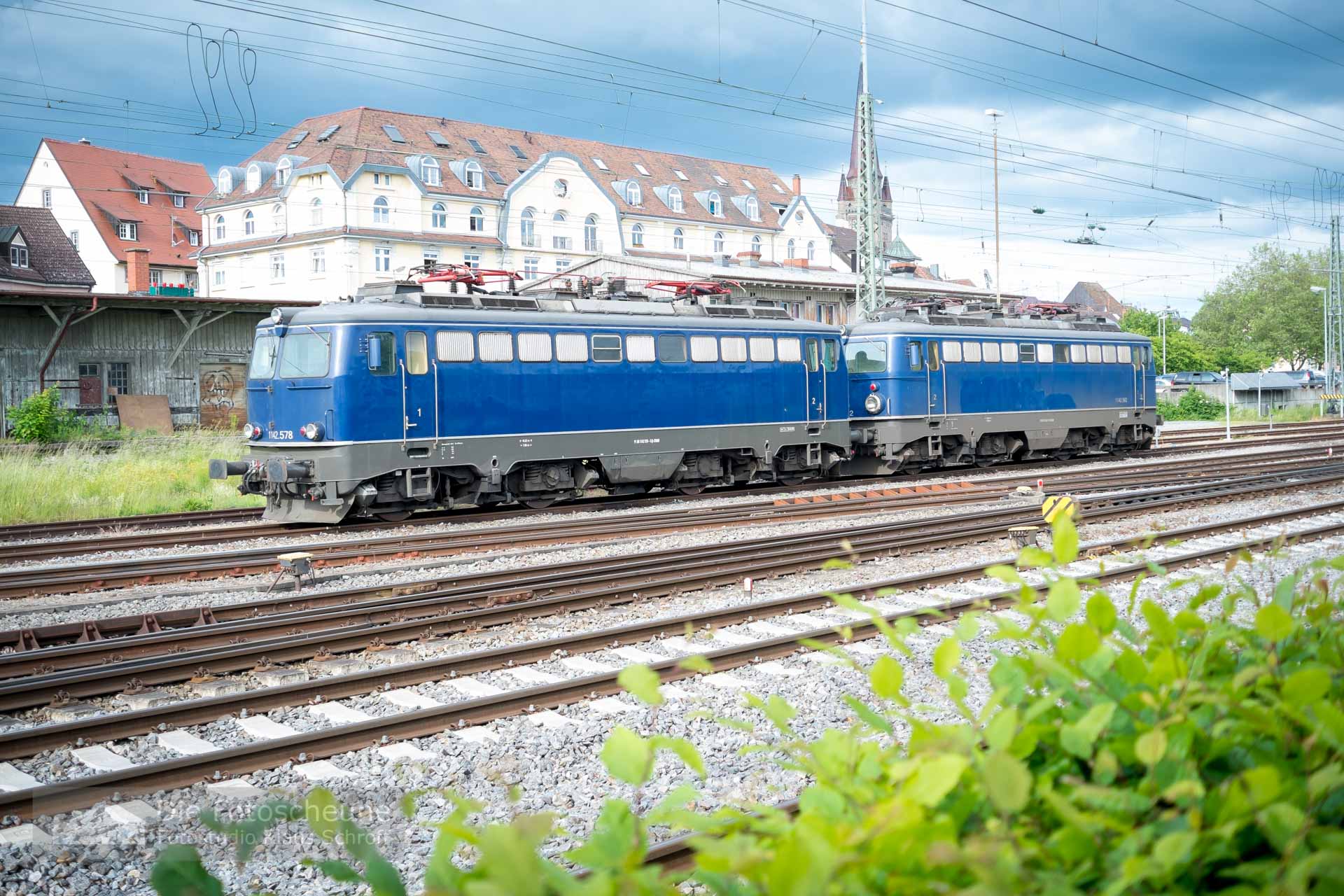 Österreichische E-Lok Technik in Radolfzell