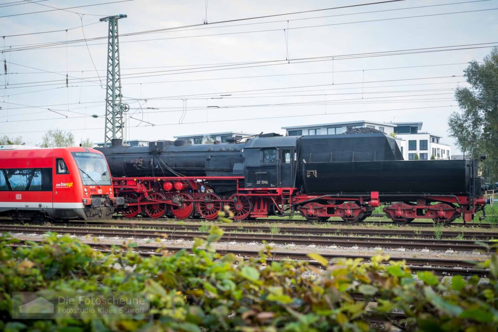 Dampflok im Bahnhof Radolfzell