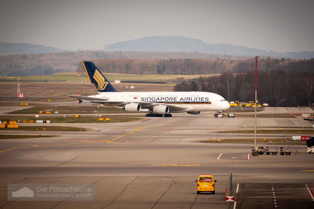 A 380 in Zürich