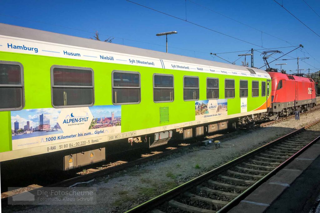 Nachtzug Alpen Sylt Express