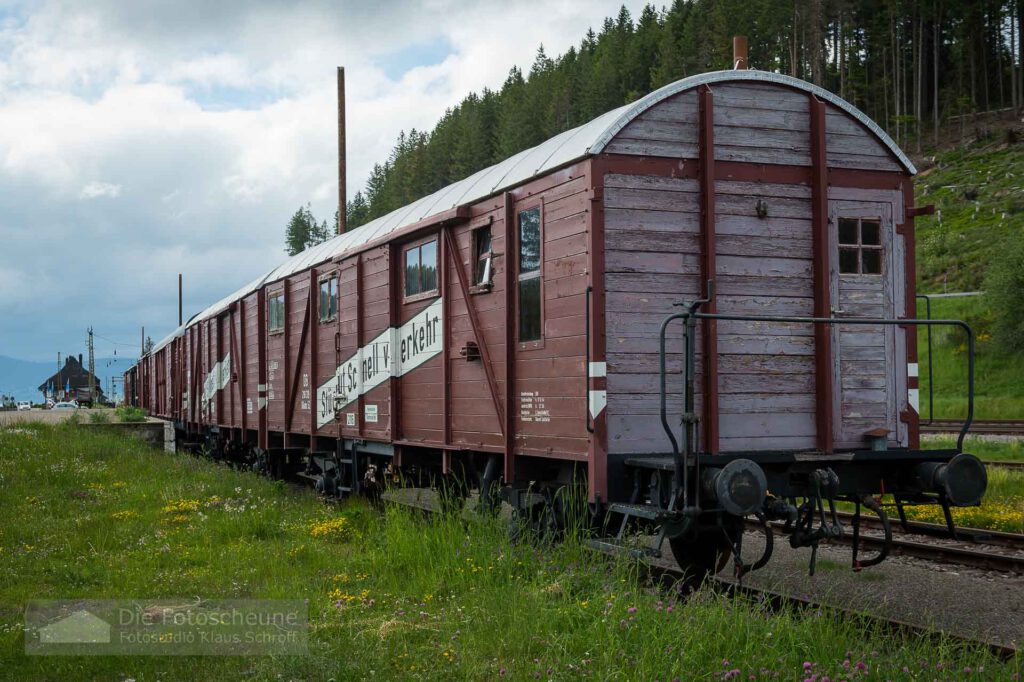 Stückgut Güterwagen in Seebrugg