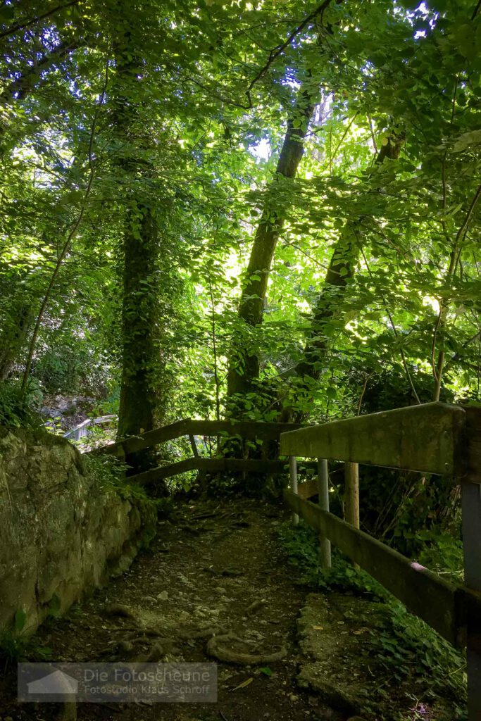 Weg Richtung Alter Turm Aach