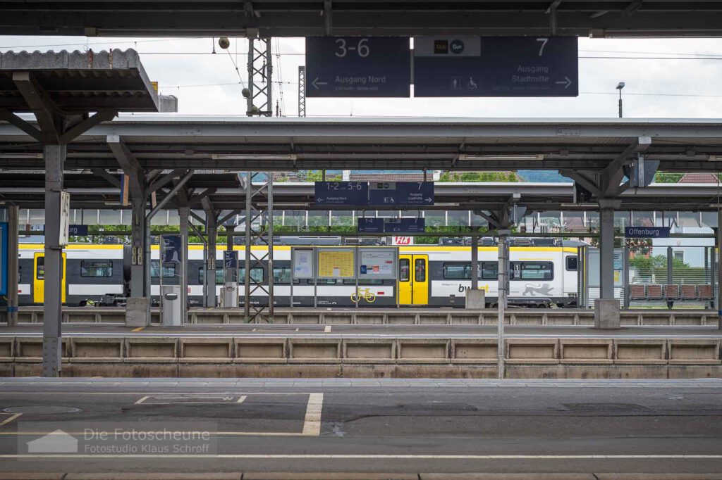 Bahnhof Offenburg Bahnsteige