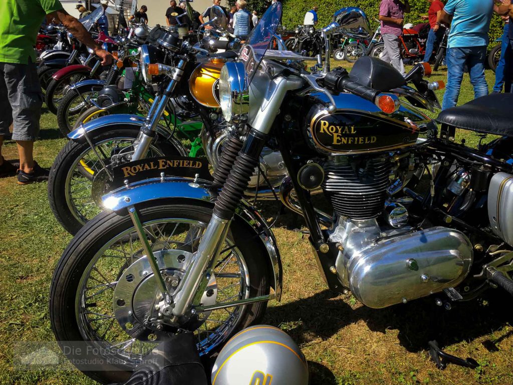 Oldtimertreffen Motorrädern