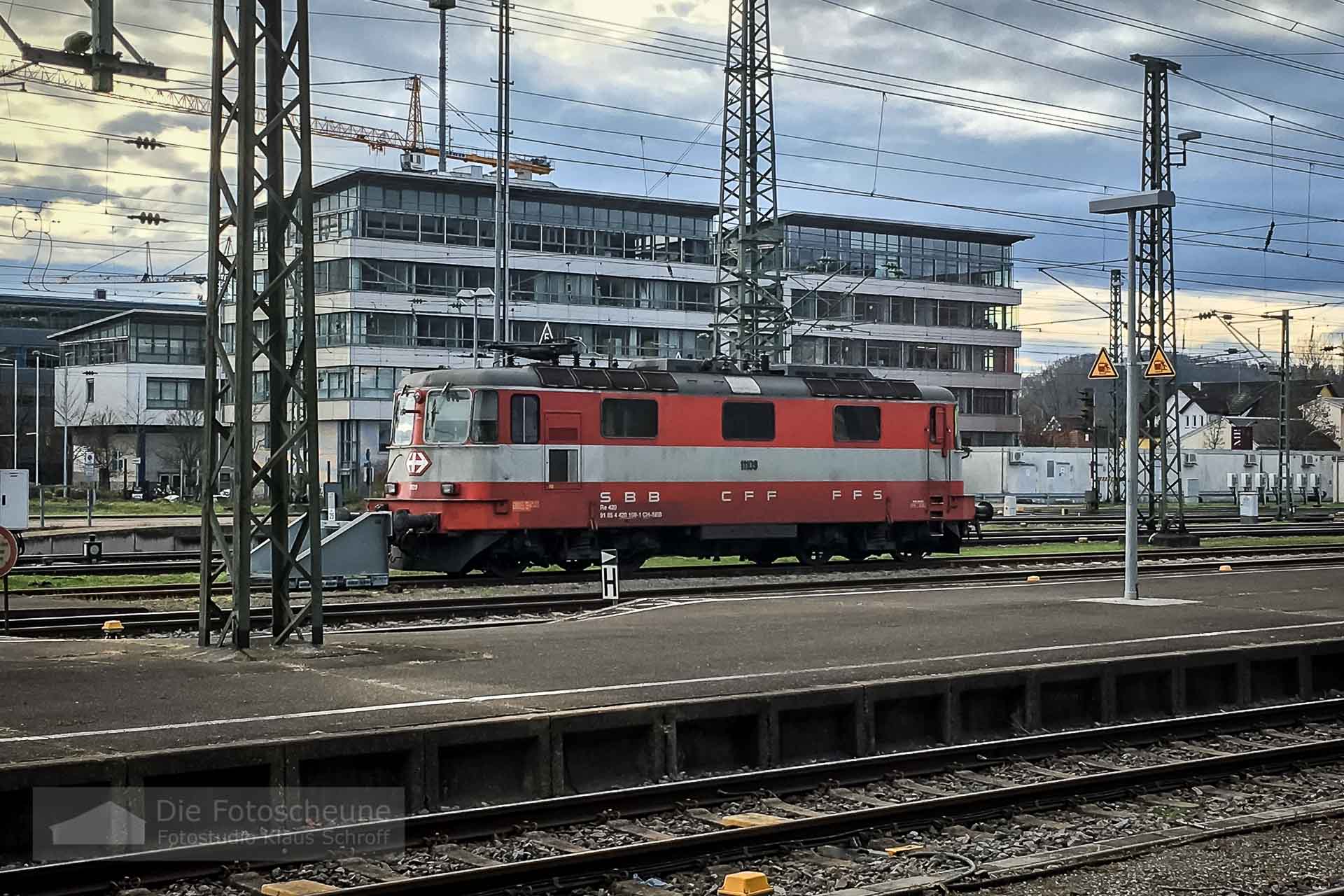 SBB Swiss Express Lok 11109 in Singen/Hohentwiel