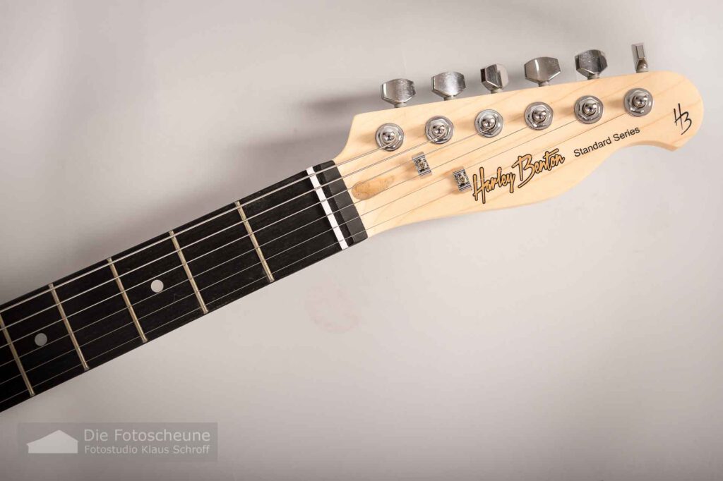 Harley Benton Gitarren Kopfplatte