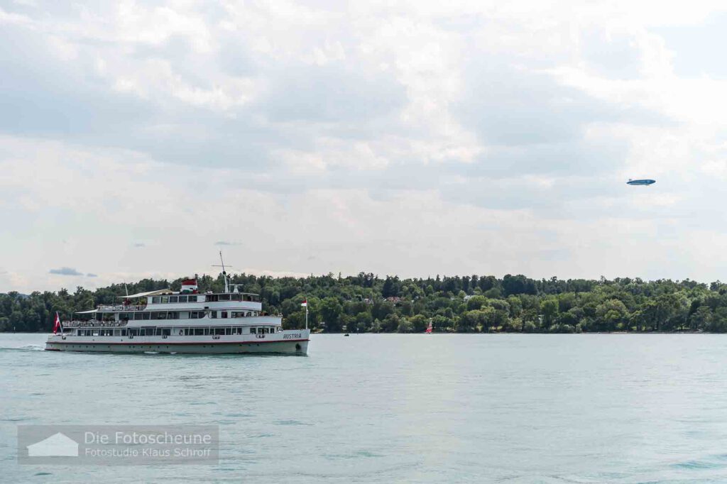 Ausflugsschiff Austia auf dem Bodensee