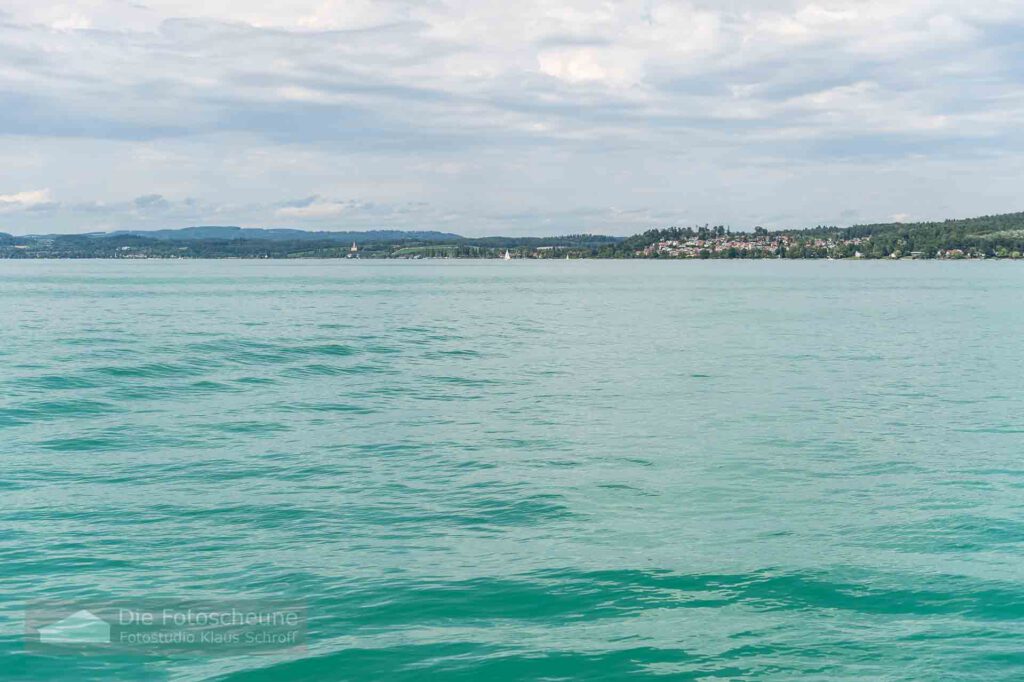 Überlingersee mit Blick auf die Birnau