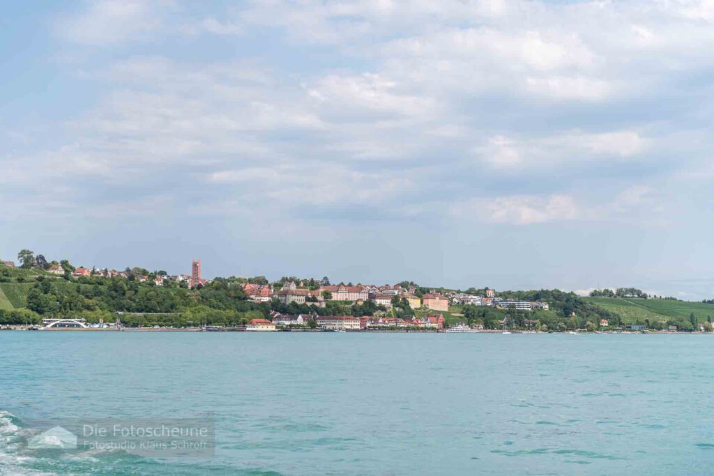 Meersburg Fährhafen und Stadt