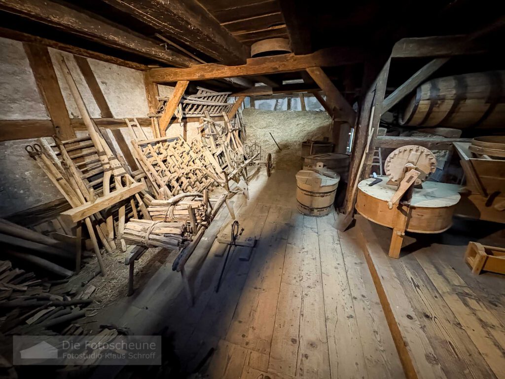 Werkzeug im Museum Lindwurm