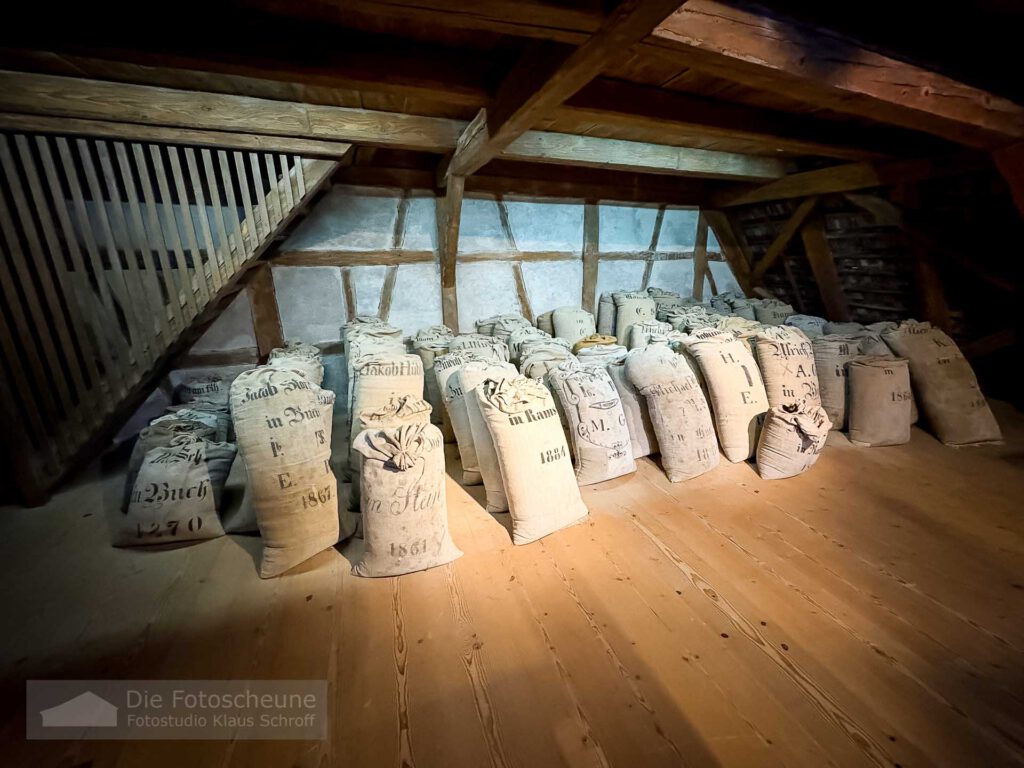 Vorratshaltung im Speicher